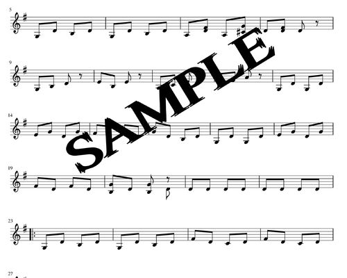 Jager_Chor_狩人の合唱 伴奏sample