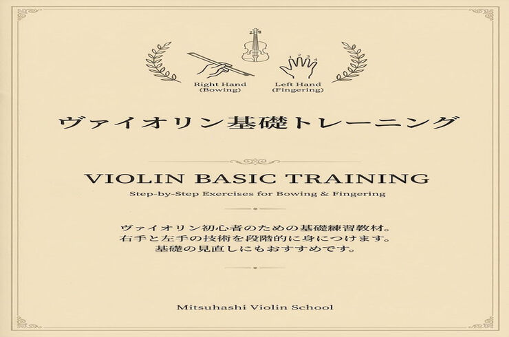 ヴァイオリン基礎トレーニング表紙